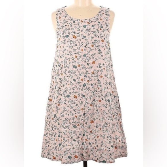 Cynthia Rowley 100% linen Floral Mini Dress - XS - Picture 1 of 7